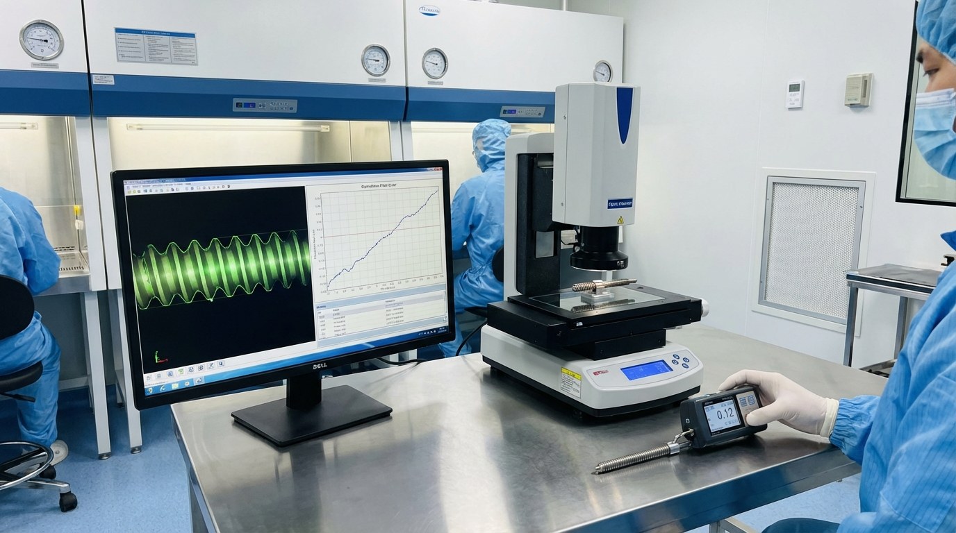 Medical Micro Lead Screw Quality Inspection