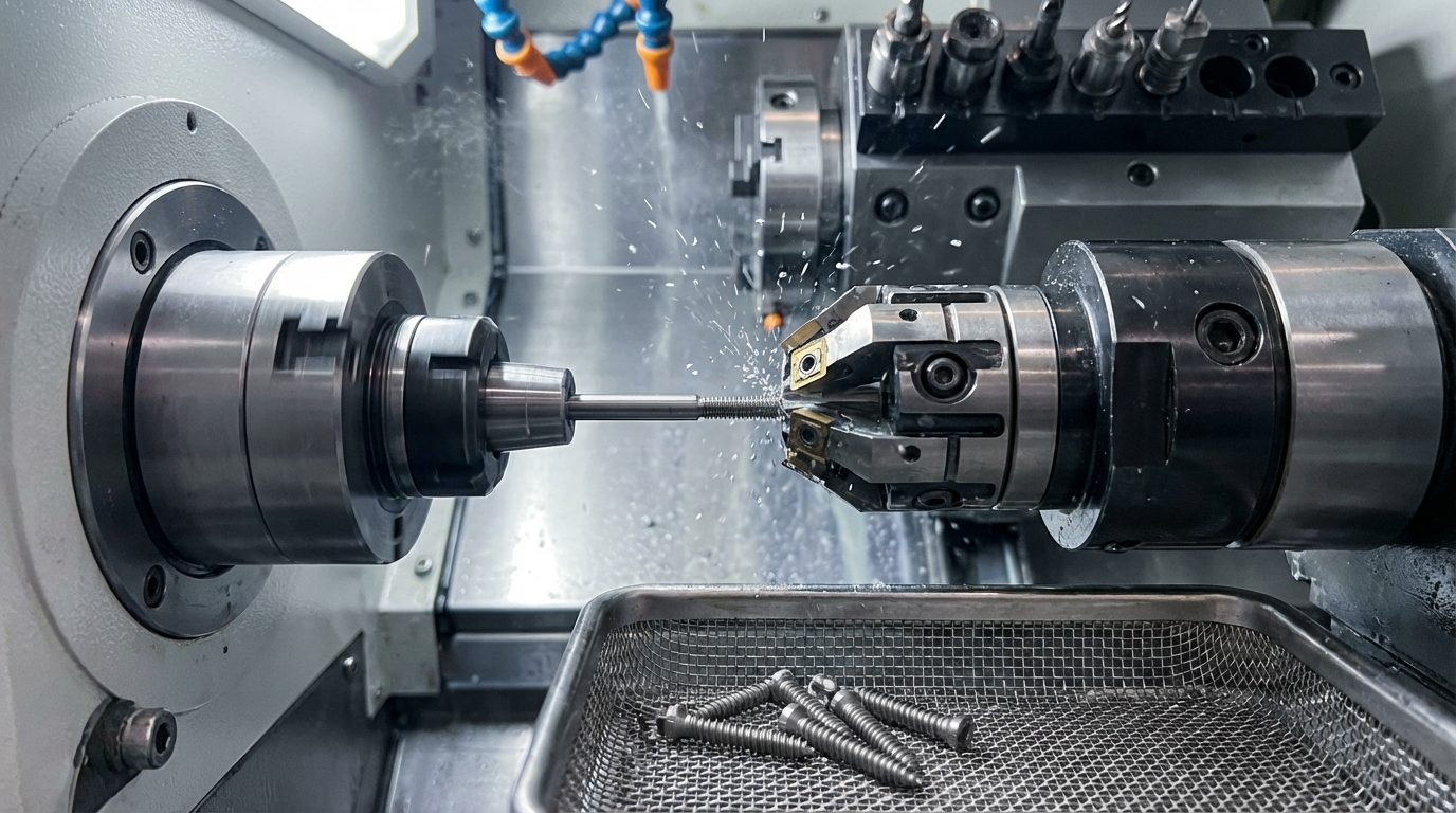 Orthodontic Micro-Implant Machining Process