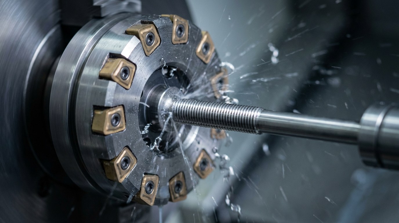 Orthopedic Bone Screw Micro Whirling Detail